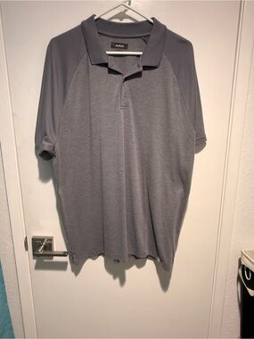 Alfani Men's Gray Polo